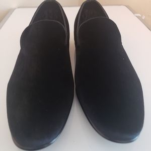Steve Madden Mens LAIGHT BLACK VELVET Shoes size 9 used